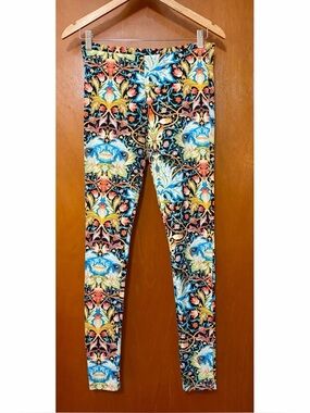 Roberto Just Cavalli Floral Print Leggings